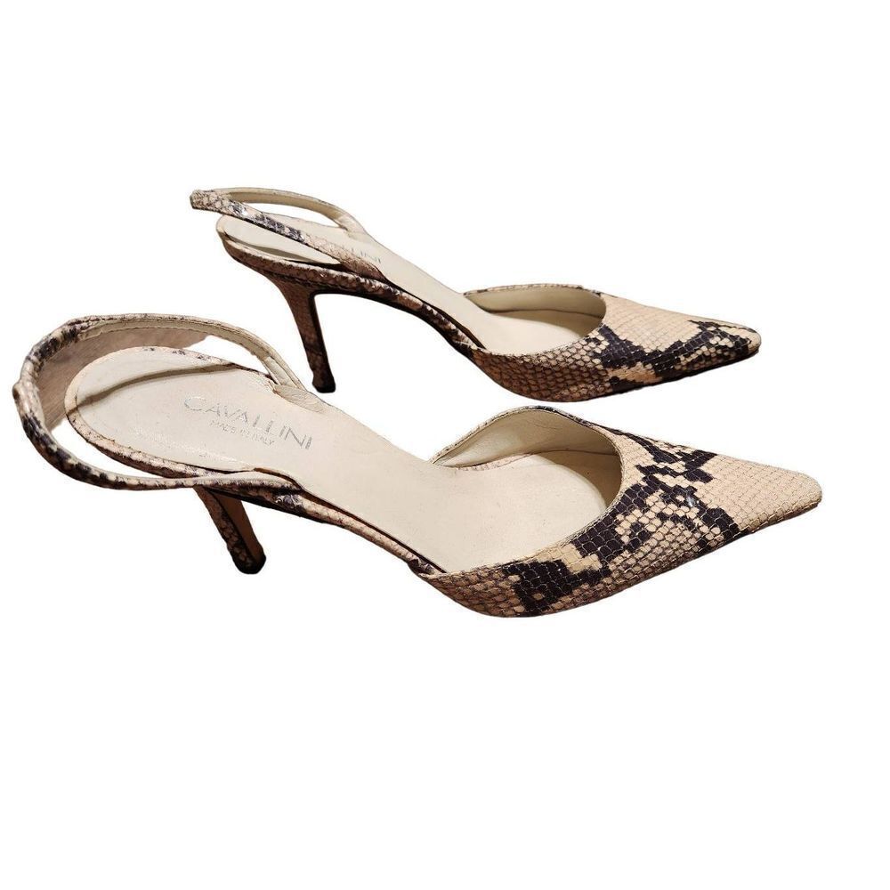 Cavallini size 8.5 heels leather